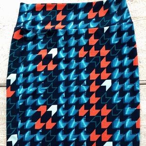 Cassie Skirt Large Lularoe